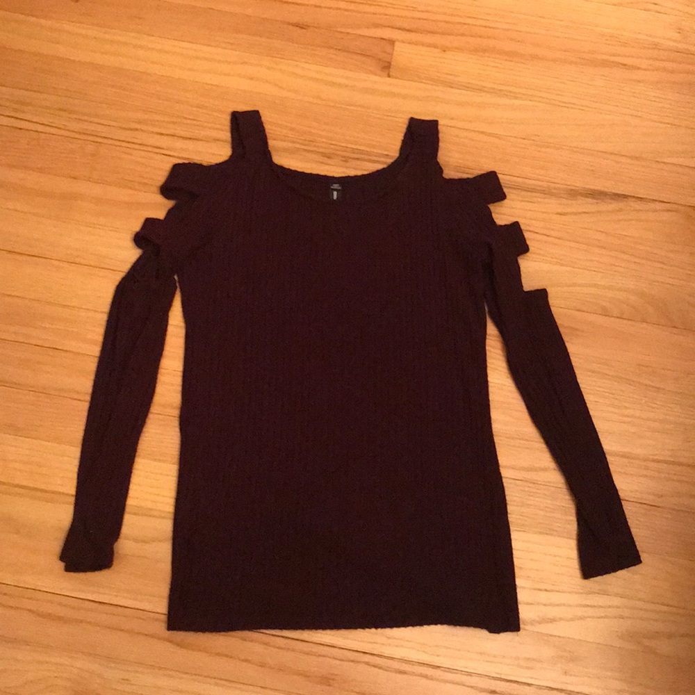 Design Lab Cutout Sweater